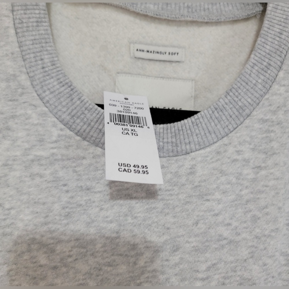 American Eagle Ruffle sweatshirt dress - Picture 3 of 3